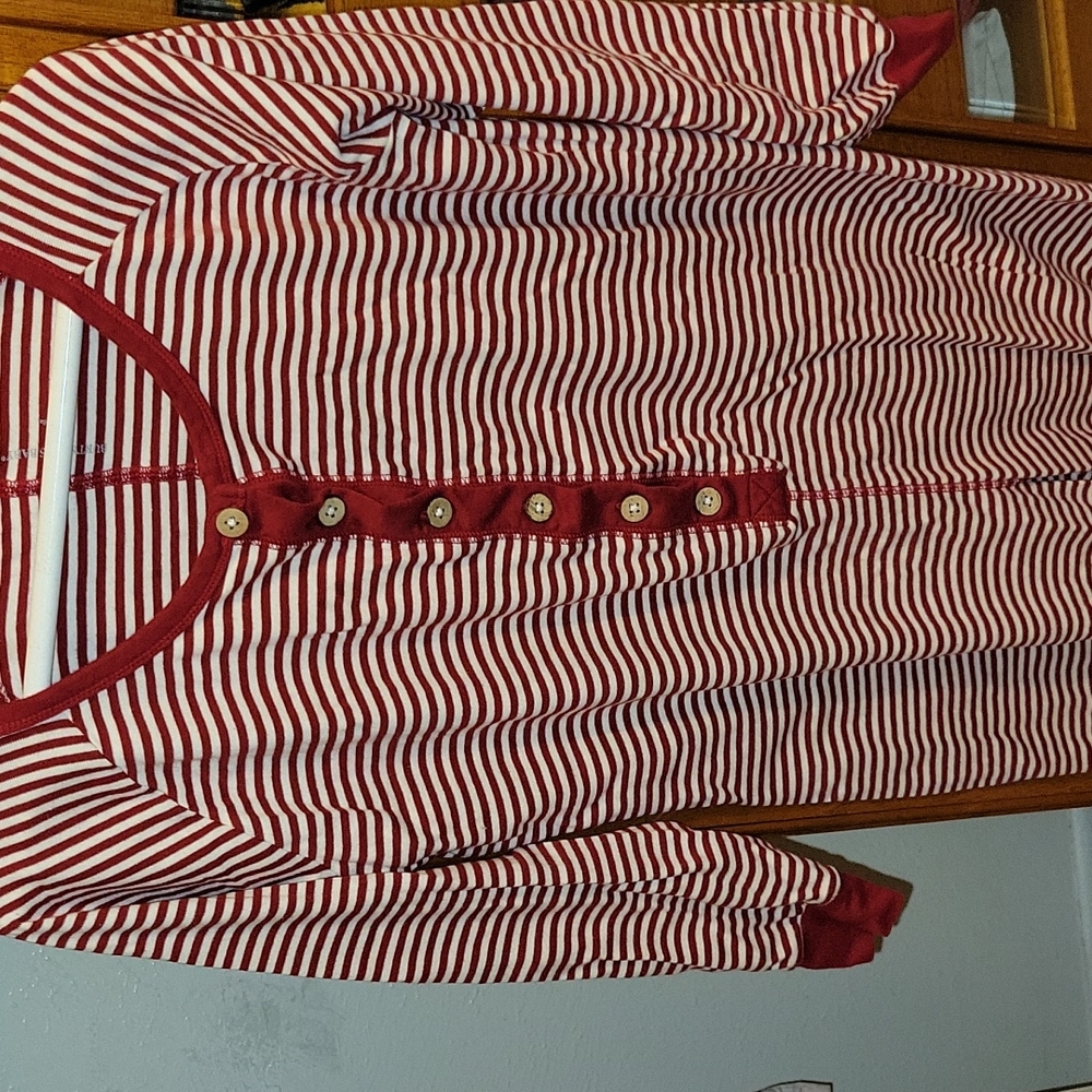 Burts Bees Baby organic cotton pj romper size medium - Picture 2 of 6